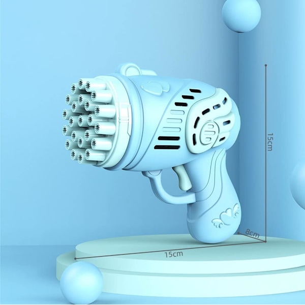 23-håls Bubble Machine - Bubble Machine for Kids, Bubble Ma