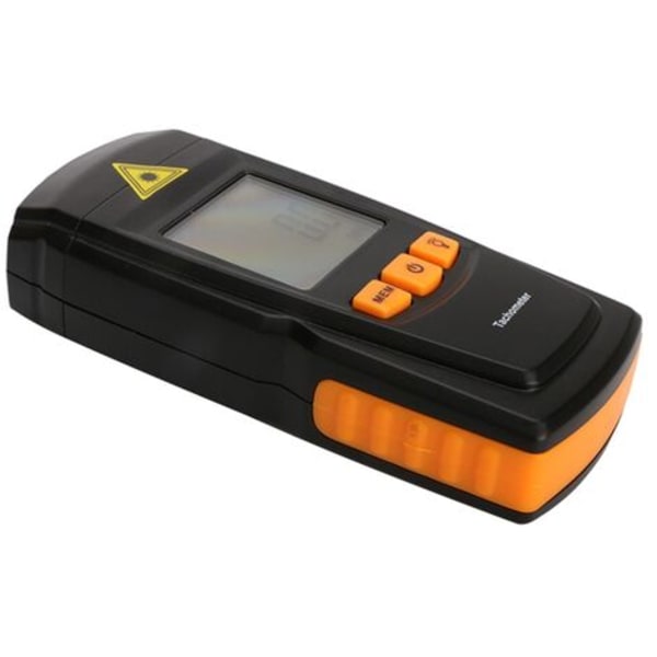 Bärbar digital laservarvräknare Beröringsfri LCD-varvtalsmätare RPM-mätare RPM-detektor Brett mätområde 2,5-99999 RPM
