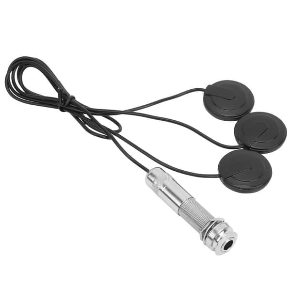 Akustisk Guitar Piezo Pickup Endpin Transducer til Violin Ukulele Mandolin