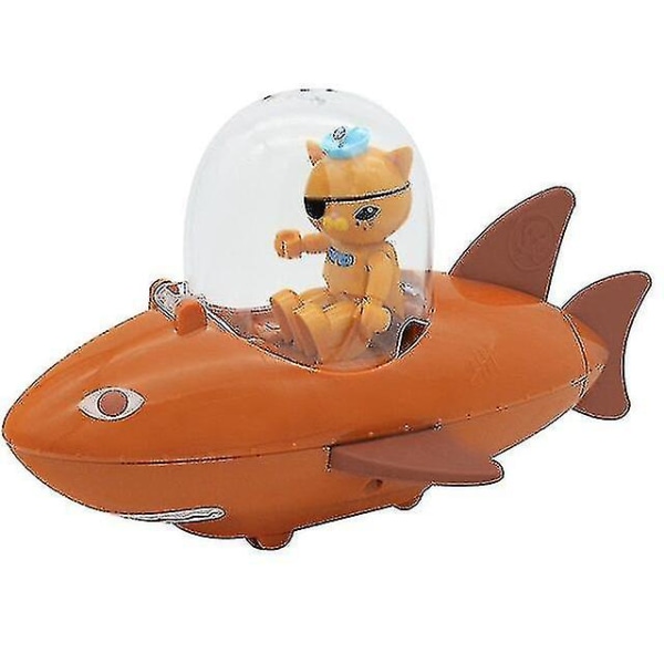 Ubåtsleksakslykta Fiskbåtsfigurmodell docka