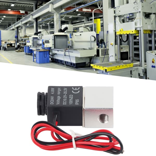 2 Position 2-vejs normalt åben magnetventil DC24V Stabil Holdbar