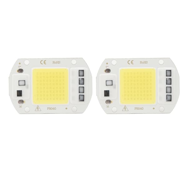 50W High Power LED COB Chip Effektiv Flip COB Lampeperle