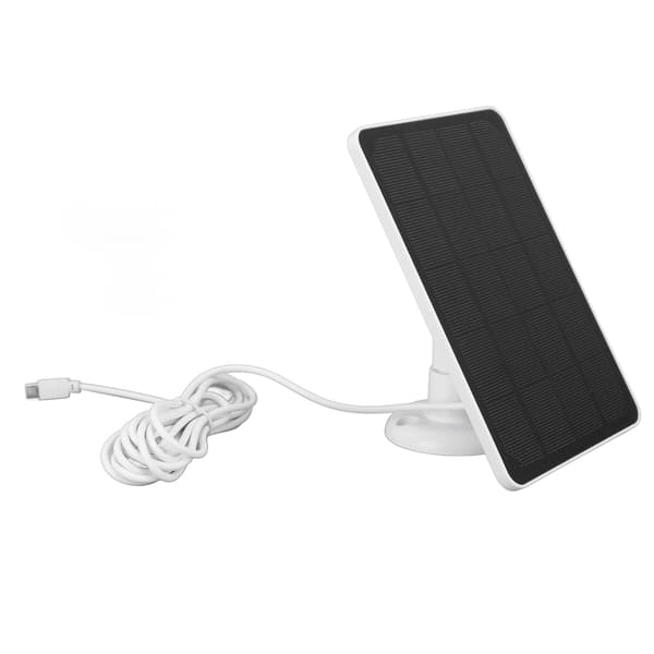 4W5V Trådløst Kamera Solcellepanel Vanntett Oppladbart Batteri Overvåkingskamera