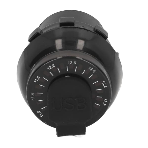 Dobbel USB-lader 12V DC strømuttak adapter for ATV RV SUV båt