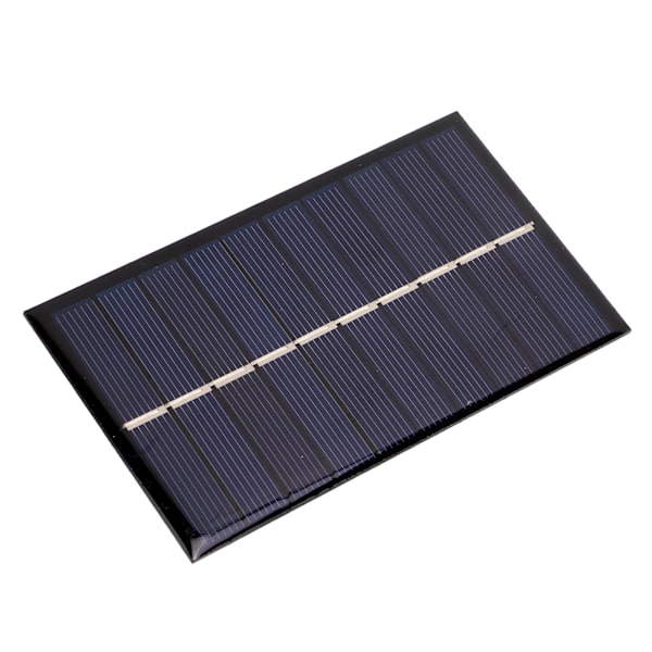Mini solpanel polykrystal Effektiv DIY solcelle til vandpumpe gadebelysning 1,2W 5V