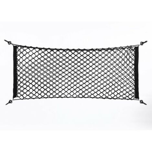 90x40cm sort plastik nylon bilopbevaringspose Lastbil bagfragtnet Bagageorganisator krogpose