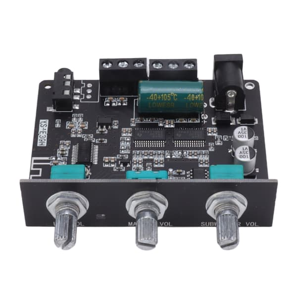 2.1 Kanal Bluetooth Forstærkerkort Subwoofer APP Kontrol Bluetooth 5.1 Forstærkermodul