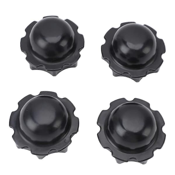 Spa-stopplokk for Lay-Z-Spa - 4 svarte erstatningsplugger Black