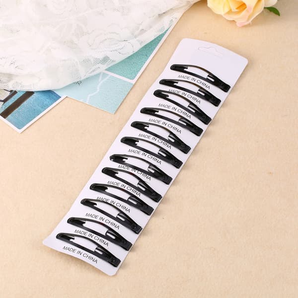 12 STK 2\" Børn Piger Baby Hårspænder Snap Hårnåle Hårtilbehør[ht]