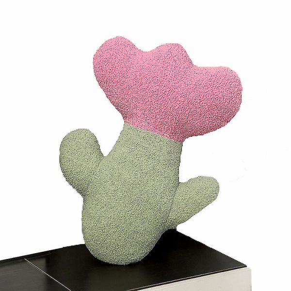 Tulip Plysj leketøy Potted Doll For Room Hjem Dekorativ pink