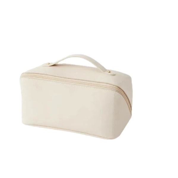 Kosmetikväska / necessär / toalettväska med stor kapacitet förvaring beige