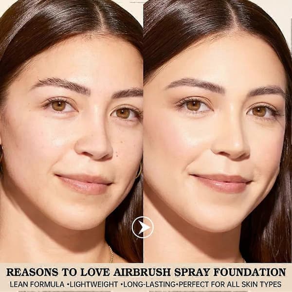 【HT】Bmbn 03 Foundation Spray Vattentät Svettresistent Bärbar Concealer 70ml 03