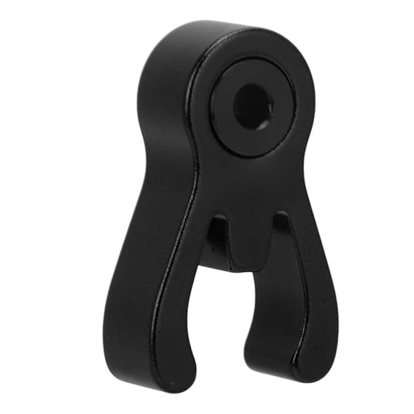Vikbar cykelstamfångare aluminiumlegering Cykel främre rörfäste för Brompton 3sixtyBlack