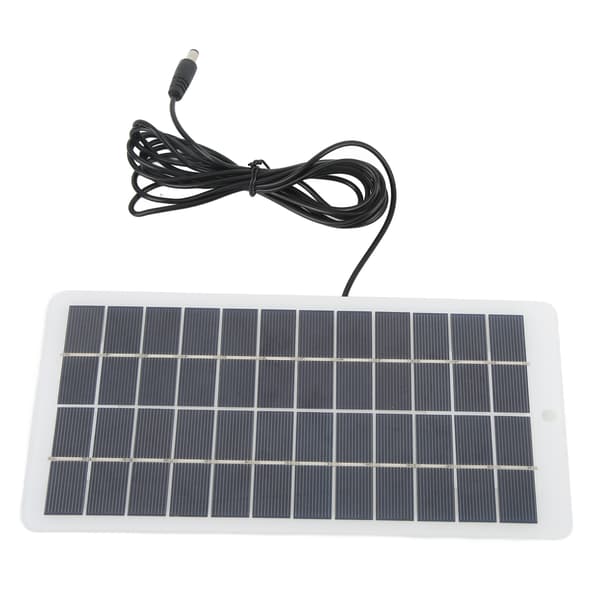 Solpanel Bar Højeffektiv Vejrbestandig Solcelleoplader DC Grænseflade Trafiklys 5W 12V