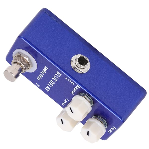 Mini Sininen Analoginen Viive Kitaran Efektipedaali True Bypass Instrumenttitarvike