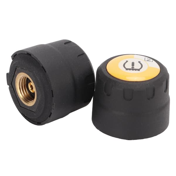 Bluetooth TPMS 2 Extern Sensor Realtidsövervakningssystem för Däcktryck med Trycktemperatur Alarm för Motorcykel