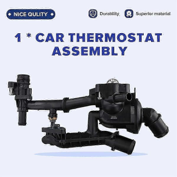 Kylsystemtermostat för Ford Focus 2018-2019 H6BG8575BA Black