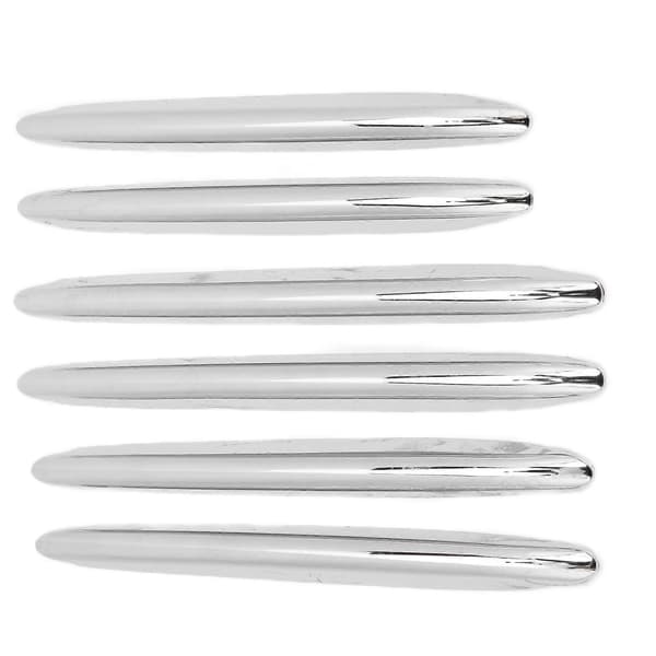 6 stk. Bilmotorhjelm Ventilgitter Dæksel Trim Dele Kompatibel med B enz R172 SLK 2011 2012 2013 2014 2015 Krom-Perfet