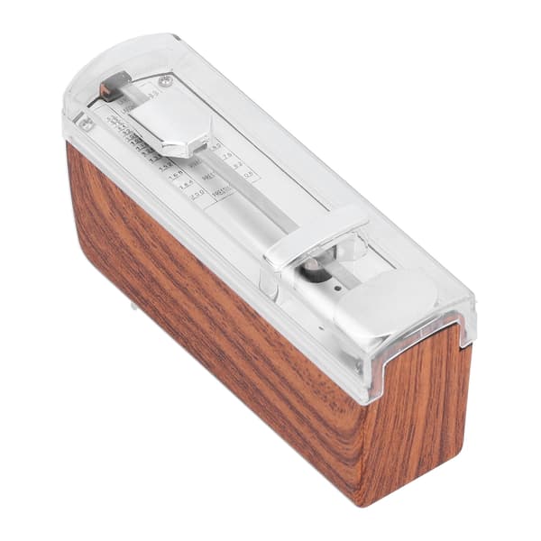 Mini Mekanisk Metronom Universal Portabel Traditionell för Piano Ukulele Gitarr Violin