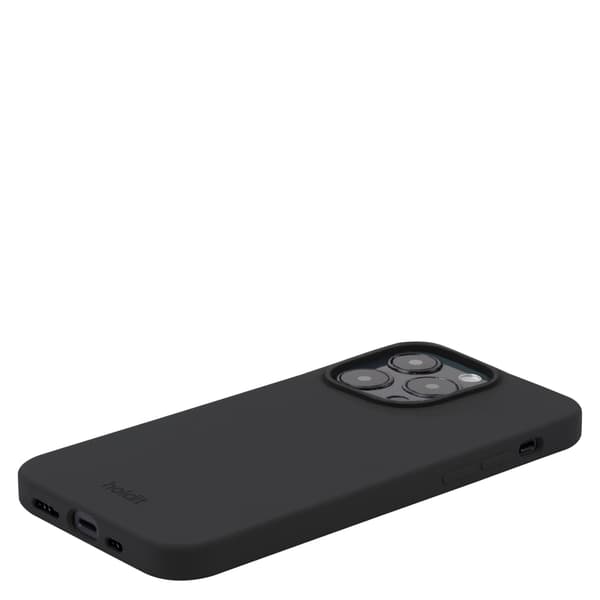 holdit iPhone 14 Pro Cover Silikone Svart Silikon