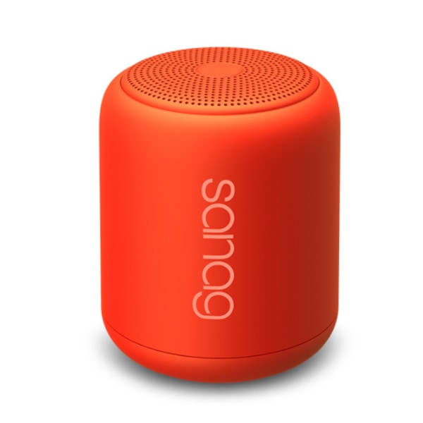 Bluetooth-høyttaler, ingen utendørs vanntett bærbar minihøyttaler (rød),