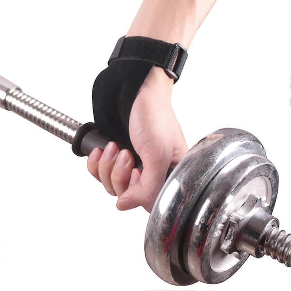 Vårdande handledsband träningshandskar för pull-up-träning Ett par greppbälte