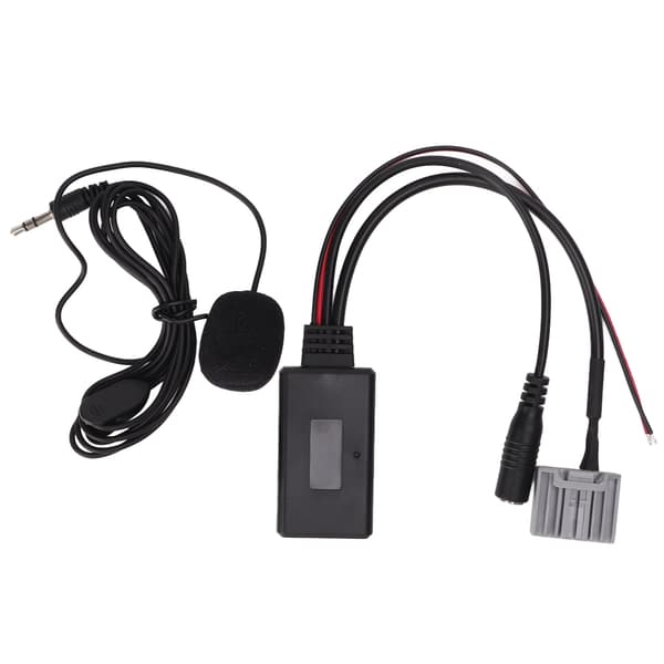 Bluetooth 5.0 Hjelpekabel Mikrofonadaptersett for iPhone 5 5C 5S 6 Plus Erstatning Civic 2006 2013