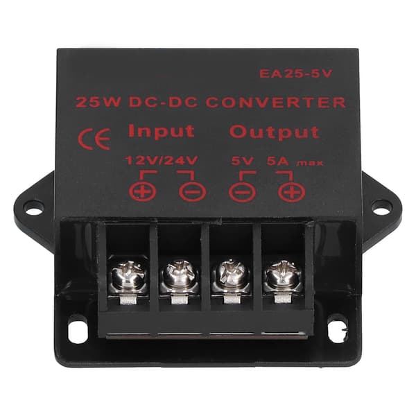 DC 12V 24V til 5V 5A Strømforsyning Konverter Regulator Transformator Modul