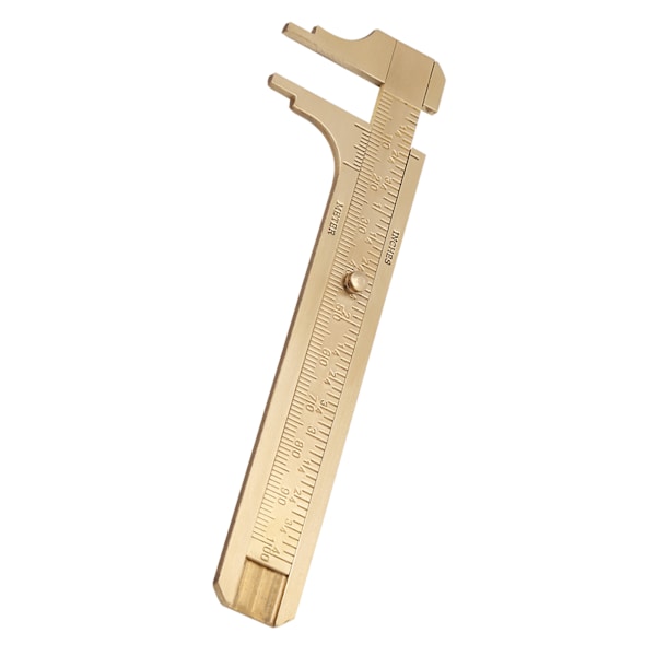 Mässing Vernier Caliper 100mm Precisionsmätningsverktyg