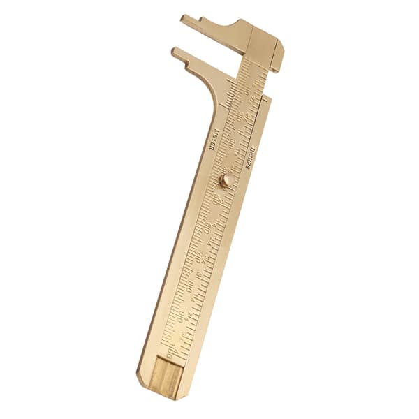Messing Vernier Caliper 100mm Præcist Måleværktøj