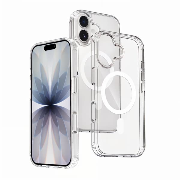 MagCase iPhone 17:lle – Kristallinkirkas MagSafe-kuori iPhone 17