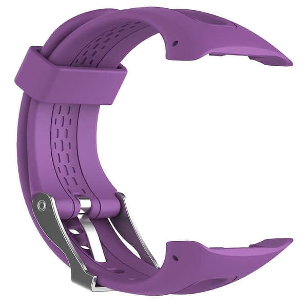 Silikone sportsarmbånd til Garmin Forerunner 10 / 15 Purple