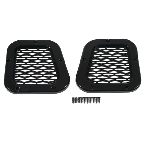 Land Rover Defender 2004 2019 Front Luftinntaks Grilldeksel Gloss Sort Erstatning