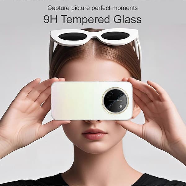 IMAK HD Glas Bagkamera Linsefilm, Selvpositionerende Version Til Honor X80 Pro Max 5G Not Specified