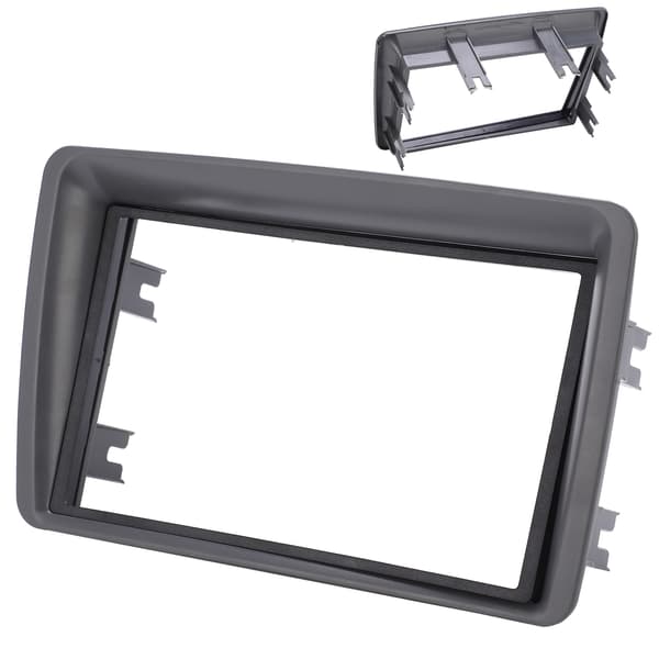 2Din Bil Stereo Radio Fascia Center Control CD Dash Panel Rambyte til FIAT Panda 2003 2012