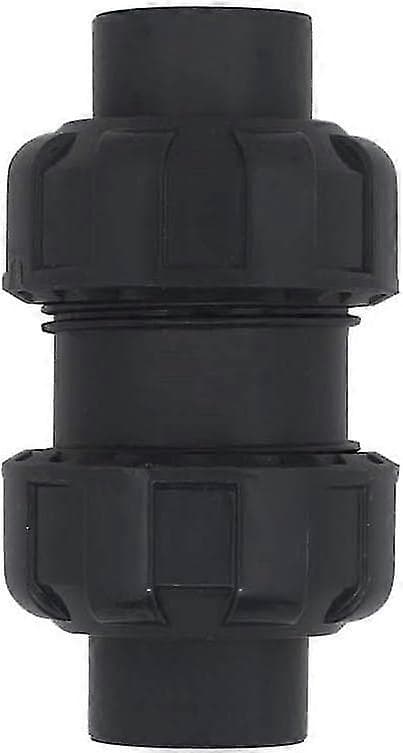 Kulbackventil poolbackventil anti-återflöde PVC-ventil backventil (innerdiameter 32mm)