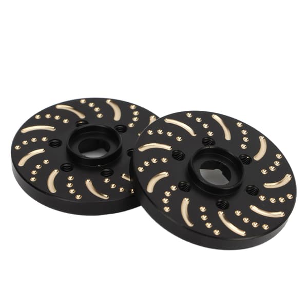 Messinghjulvægte 6-huls hex-adapter til 1,9 tommer 2,2 tommer Beadlock-fælg 9 mm