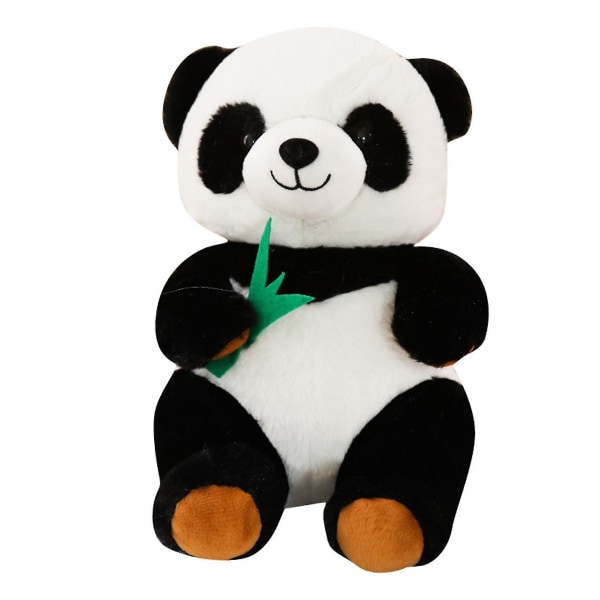 Blødt stoflegetøj Sød tegneseriepude udstoppede dyr Plys Panda Present Dukke 25cm/35cm/45cm 25cm