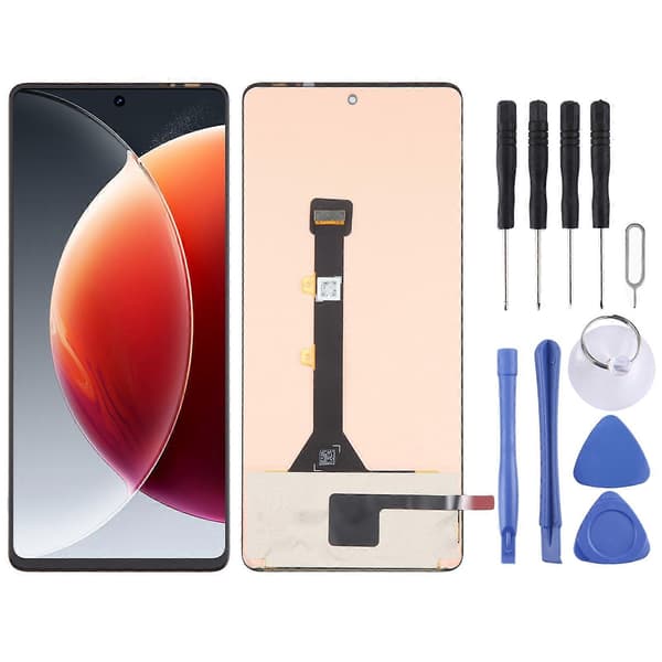 KOMPATIBEL AMOLED LCD-skærm med Digitizer Fuld Samling Not Specified For Tecno Camon 30 4G