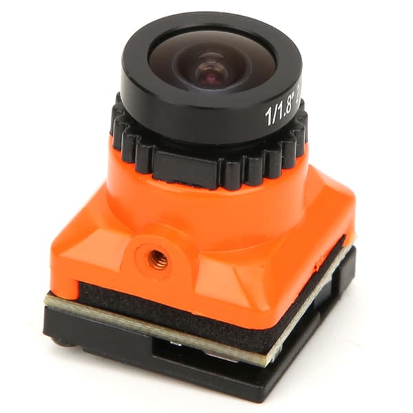 FPV Camera High Definition 1500TVL 2.1MM Lens OSD för FPV Quadcopter Drone Orange
