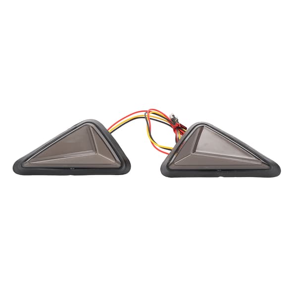 2 stk. Motorcykel LED Blinklys Flush Mount Indikator Blinklys Universal til Motorcykel