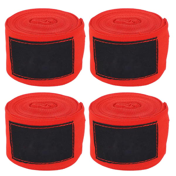 Andningsbara Röda Boxningslindor 5M 4-pack