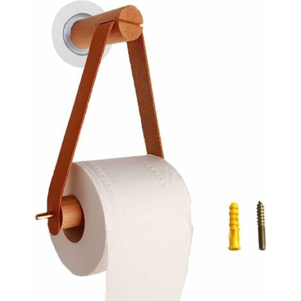 Toalettrullholder, trerullholder Veggmontert toalettpapirholder i Creative B