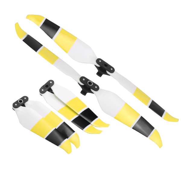 Farverige støjsvage propeller til Mavic Air 2 Air 2S tilbehør gul sort