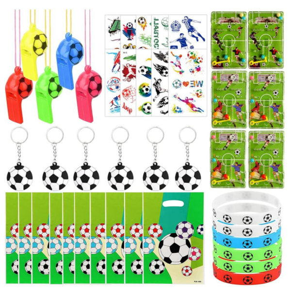 Fotball-VM 2022 DIY Fotballtilbehør Smykker Armbåndsett Fan Game Jubelrekvisitter (43 deler),