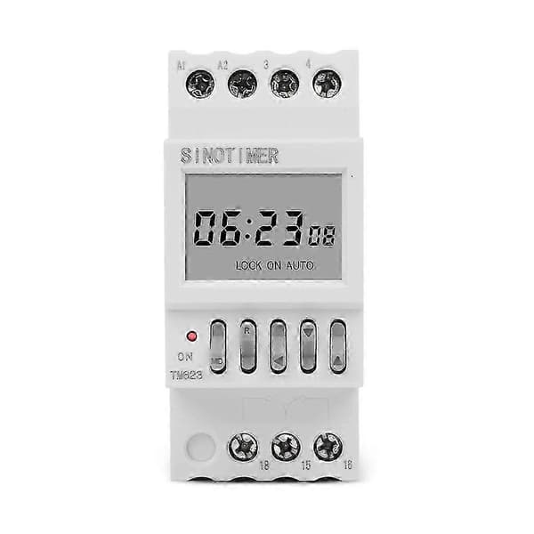 Digital astronomisk timer-kontakt indendørs timer med astronomisk ur 220v - JA