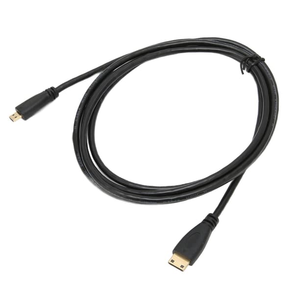 Mini til Micro Adapterkabel Slidstærkt Letvægts Bærbar Micro Adapterkabel