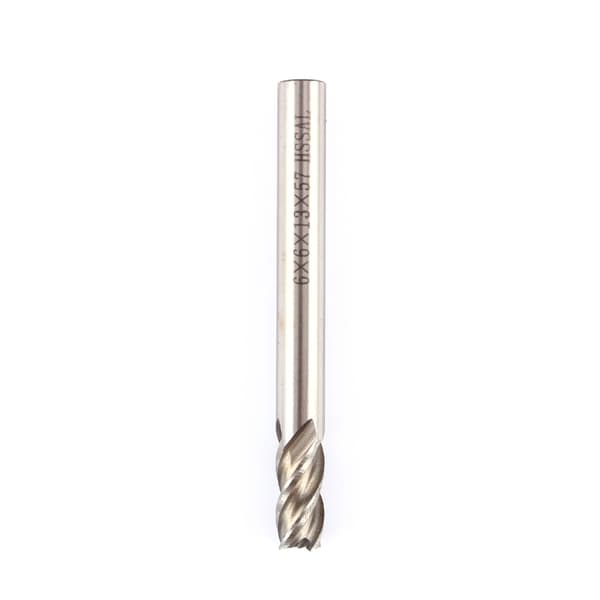 Premium HSS CNC Skaft 4 Fløjte Endefraeser Bor 4 mm til 12 mm