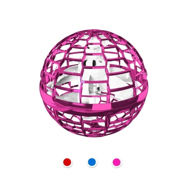 Leksak UFO intelligent induktion flygande boll Pink