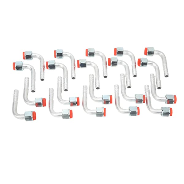 20 stk. 90 graders albue O-ring AC kølefittingadapter 1/2 tomme